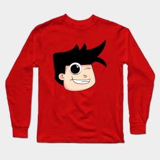 Cartoon Face Long Sleeve T-Shirt